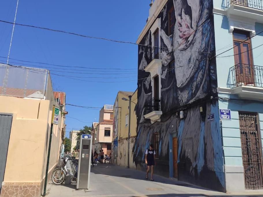 El Rinconcito Del Cabanyal Valencia Apartment Luaran gambar